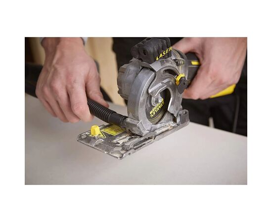 Дискова пила Stanley FatMax, 650 Вт, 4500 об/хв, диск 89 мм, 2.1 кг, кейс (FME380K), зображення 11 Дискова пила Stanley FatMax, 650 Вт, 4500 об/хв, диск 89 мм, 2.1 кг, кейс (FME380K), зображення 11