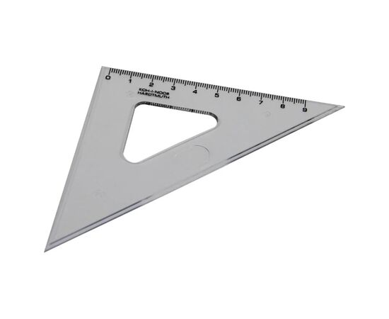 Лінійка Koh-i-Noor Трикутник 45/113, безкольоровий (745398), зображення 3
