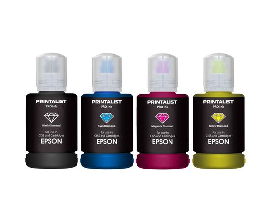 Чернила Printalist Epson 4х140г B/C/M/Y SET (PL-INK-EPSON-SET4)