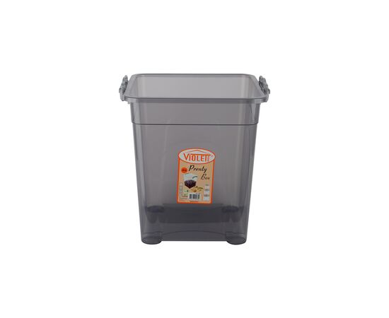 Пищевой контейнер Violet House Prenty Box 22 л Black (0484 PRENTY BOX black прям. 22 л), изображение 2 Пищевой контейнер Violet House Prenty Box 22 л Black (0484 PRENTY BOX black прям. 22 л), изображение 2