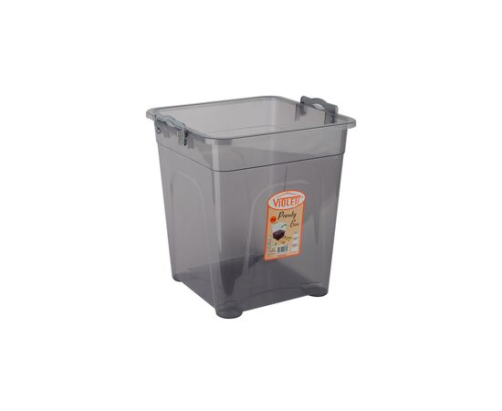Пищевой контейнер Violet House Prenty Box 22 л Black (0484 PRENTY BOX black прям. 22 л), изображение 3 Пищевой контейнер Violet House Prenty Box 22 л Black (0484 PRENTY BOX black прям. 22 л), изображение 3