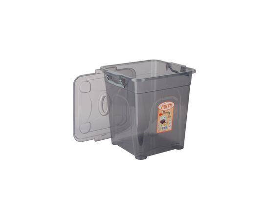 Пищевой контейнер Violet House Prenty Box 22 л Black (0484 PRENTY BOX black прям. 22 л), изображение 4 Пищевой контейнер Violet House Prenty Box 22 л Black (0484 PRENTY BOX black прям. 22 л), изображение 4