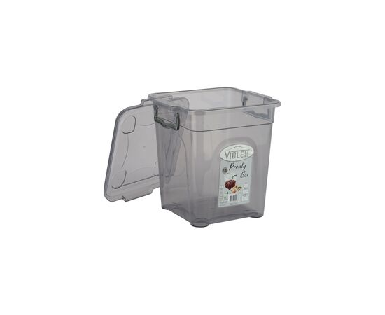 Пищевой контейнер Violet House Prenty Box 7 л Black (0487 PRENTY BOX black прям. 7 л), изображение 2 Пищевой контейнер Violet House Prenty Box 7 л Black (0487 PRENTY BOX black прям. 7 л), изображение 2