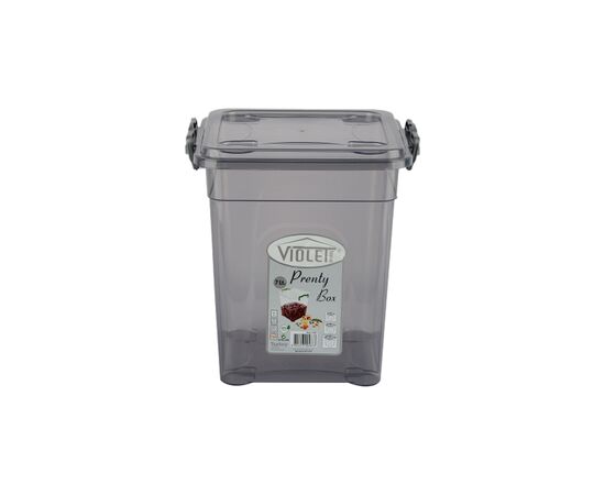 Харчовий контейнер Violet House Prenty Box 7 л Black (0487 PRENTY BOX black прям. 7 л)