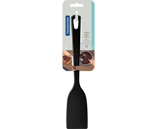 Лопатка кухонна Tramontina Utilita Чорна (25124/100), зображення 2 Лопатка кухонна Tramontina Utilita Чорна (25124/100), зображення 2