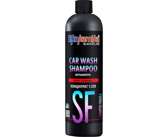 Автошампунь Ekokemika Black Line CAR WASH SHAMPOO с ароматом клубники 500 мл (780620)