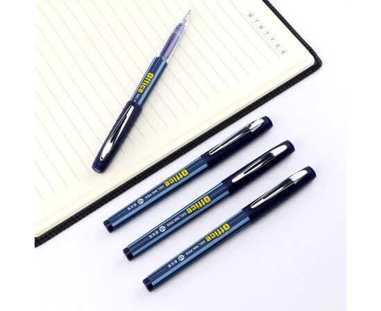 Ручка гелевая Baoke Office 1.0 мм, синяя (PEN-BAO-PC1048-BL), изображение 2 Ручка гелевая Baoke Office 1.0 мм, синяя (PEN-BAO-PC1048-BL), изображение 2