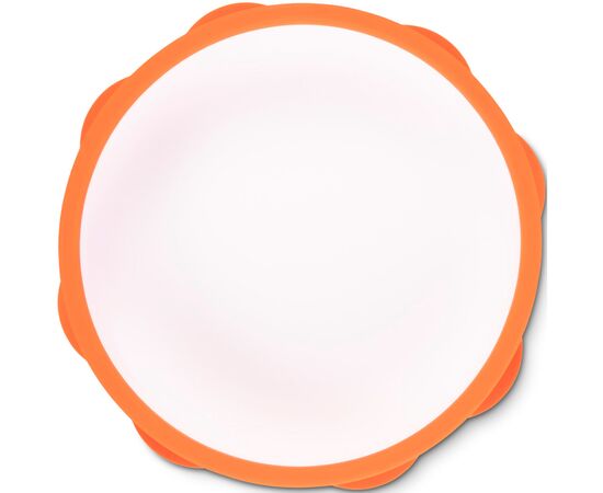 Тарелка детская Baboo с противоскользящим основанием, 6+ мес (оранжевая) (9-023), изображение 3 Тарелка детская Baboo с противоскользящим основанием, 6+ мес (оранжевая) (9-023), изображение 3