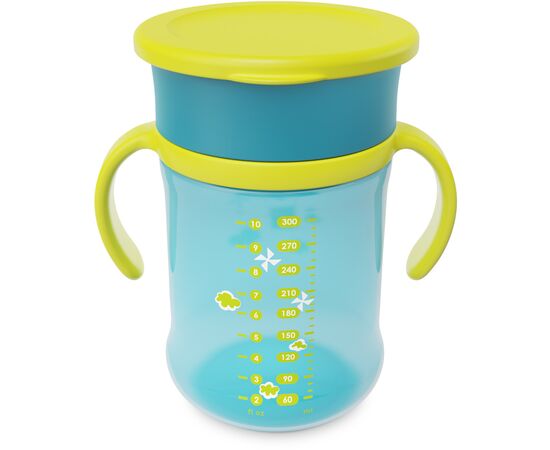 Поильник-непроливайка Baboo 360°, 300 мл, 6+ мес (Transport / зеленая) (8-135), изображение 2 Поильник-непроливайка Baboo 360°, 300 мл, 6+ мес (Transport / зеленая) (8-135), изображение 2