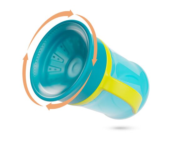 Поильник-непроливайка Baboo 360°, 300 мл, 6+ мес (Transport / зеленая) (8-135), изображение 3 Поильник-непроливайка Baboo 360°, 300 мл, 6+ мес (Transport / зеленая) (8-135), изображение 3