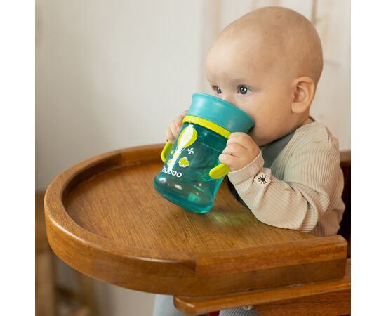 Поильник-непроливайка Baboo 360°, 300 мл, 6+ мес (Transport / зеленая) (8-135), изображение 5 Поильник-непроливайка Baboo 360°, 300 мл, 6+ мес (Transport / зеленая) (8-135), изображение 5