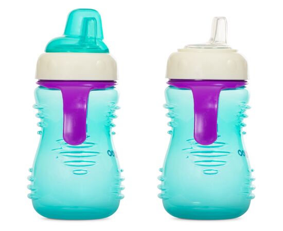 Поїльник-непроливайка Baboo із силіконовим носиком, 260 мл, 6+ міс (м'ята) (8-124), зображення 3 Поїльник-непроливайка Baboo із силіконовим носиком, 260 мл, 6+ міс (м'ята) (8-124), зображення 3