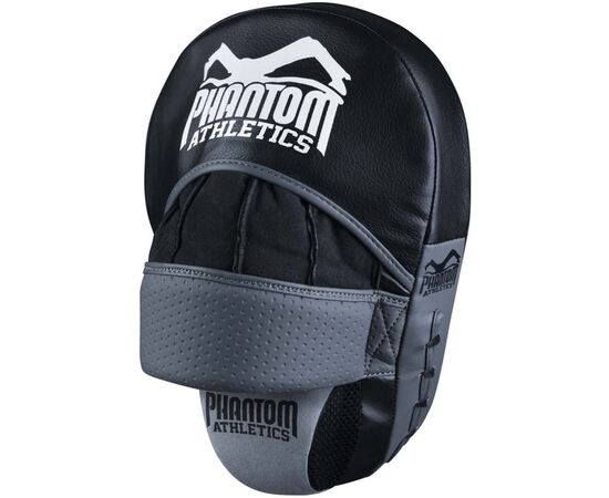 Лапы боксерские Phantom High Performance Black/Grey (PHPAD1647), изображение 4 Лапы боксерские Phantom High Performance Black/Grey (PHPAD1647), изображение 4