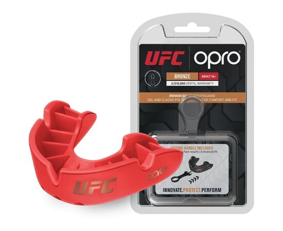 Капа Opro Bronze UFC дитяча (вік до 10) Red (ufc.102513002) (UFC_Jr_Bronze_Red)