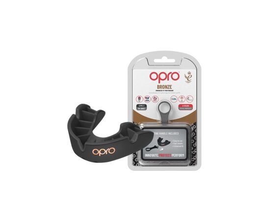 Капа Opro Bronze доросла (вік 11+) Black (art.102500001) (Bronze_Black)