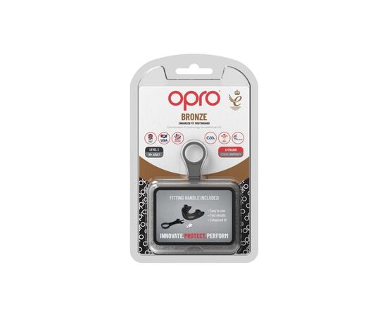 Капа Opro Bronze доросла (вік 11+) Red (art.102500002) (Bronze_Red), изображение 3 Капа Opro Bronze доросла (вік 11+) Red (art.102500002) (Bronze_Red), изображение 3