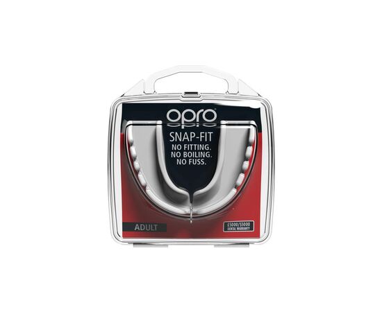 Капа Opro Snap-Fit доросла (вік 11+) Clear (art.002139015) (SN_Clear), изображение 5 Капа Opro Snap-Fit доросла (вік 11+) Clear (art.002139015) (SN_Clear), изображение 5