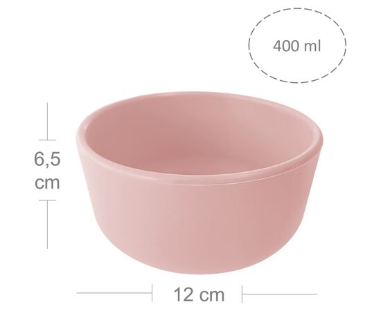 Тарелка детская MinikOiOi Bowl - Pinky Pink (101080102), изображение 2 Тарелка детская MinikOiOi Bowl - Pinky Pink (101080102), изображение 2