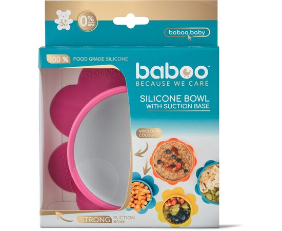 Тарелка детская Baboo с присоской, от 6 месяцев (фиолетовая) (9-036), изображение 6 Тарелка детская Baboo с присоской, от 6 месяцев (фиолетовая) (9-036), изображение 6