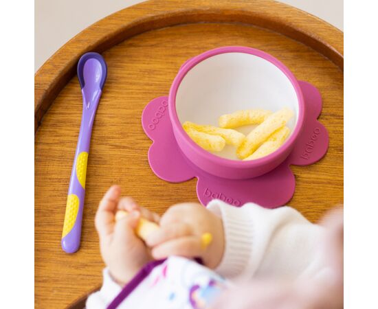 Тарелка детская Baboo с присоской, от 6 месяцев (фиолетовая) (9-036), изображение 7 Тарелка детская Baboo с присоской, от 6 месяцев (фиолетовая) (9-036), изображение 7