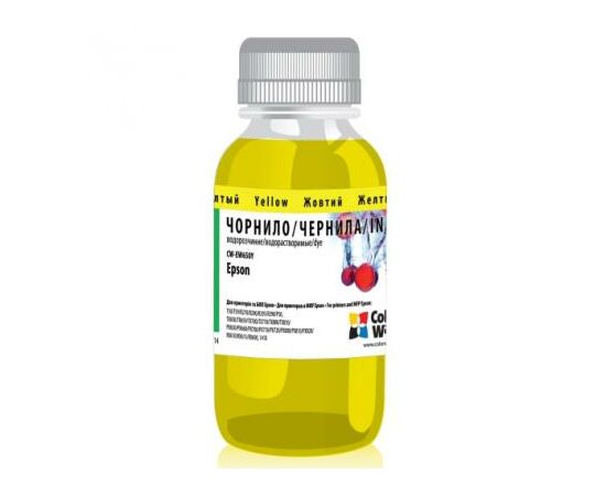 Чернила ColorWay Epson SP R270/290 RX500 TX650Yellow (CW-EW650Y1)