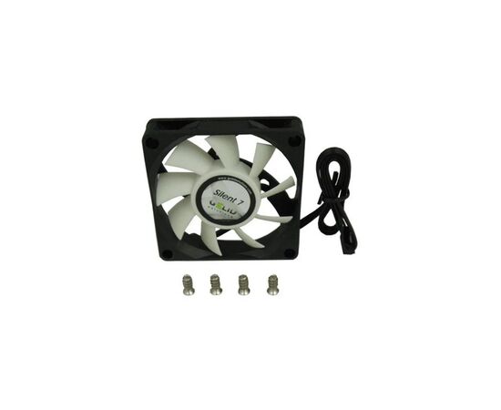 Кулер для корпуса Gelid Solutions Silent 7 70 mm (FN-SX07-22), изображение 2 Кулер для корпуса Gelid Solutions Silent 7 70 mm (FN-SX07-22), изображение 2