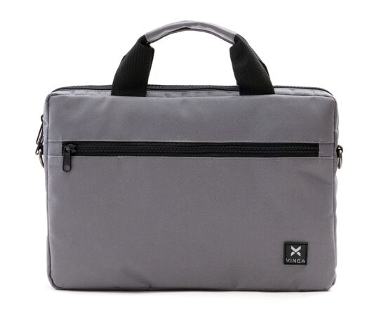 Сумка для ноутбука Vinga 14" NB1401 gray (NB1401GR), изображение 2 Сумка для ноутбука Vinga 14" NB1401 gray (NB1401GR), изображение 2