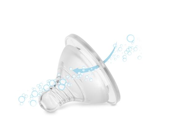 Соска Baboo силиконовая, широкая горлышка, медленный поток, 0+ мес (4-110), изображение 6 Соска Baboo силиконовая, широкая горлышка, медленный поток, 0+ мес (4-110), изображение 6