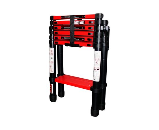 Лестница GTM cтремянка телескопическая 5сх., 1,7м (KME5056B), изображение 2