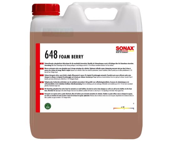 Активная пена Sonax Foam Berry 10л (648600)