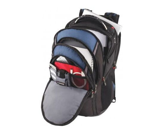 Рюкзак для ноутбука Wenger 17" Ibex Black/Blue (600638), изображение 5