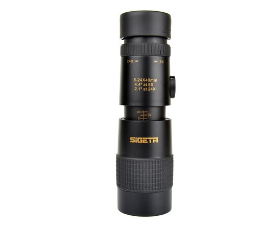 Монокуляр Sigeta Haunt 8-24x40 (штатив, смартфон-адаптер) (65421), изображение 6 Монокуляр Sigeta Haunt 8-24x40 (штатив, смартфон-адаптер) (65421), изображение 6