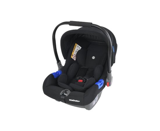 Автокресло El Camino Newborn+ ME 1043 0-13 кг Royal Black (ME 1043 NEWBORN+ royal b)