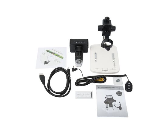 Мікроскоп Sigeta Superior 10x-220x 2.4" LCD 1080P HDMI/USB/TV (65506), зображення 6 Мікроскоп Sigeta Superior 10x-220x 2.4" LCD 1080P HDMI/USB/TV (65506), зображення 6