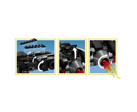 Конструктор LEGO DC Batman Бэтмобиль: Преследование. Бэтмен против Джокера (76224), изображение 5 Конструктор LEGO DC Batman Бэтмобиль: Преследование. Бэтмен против Джокера (76224), изображение 5