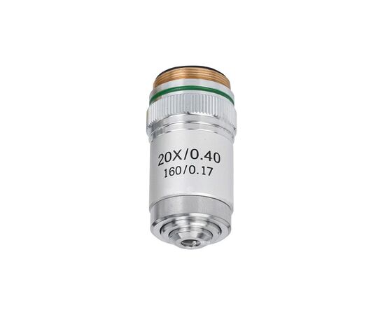 Аксессуар для микроскопов Sigeta Об'єктив Achromatic 20x/0.40 (65166)