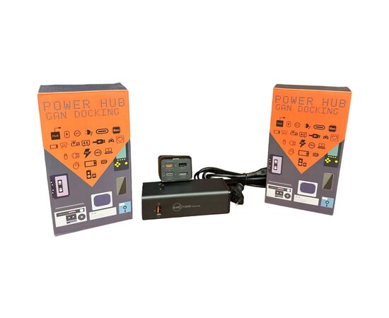 Зарядное устройство XoKo Power Hub QC-700 7 в 1 GAN 100W, PD, QC, USDB 3.1, HDMI, micro SD reader (CD00608) (XK-QC-700), изображение 2