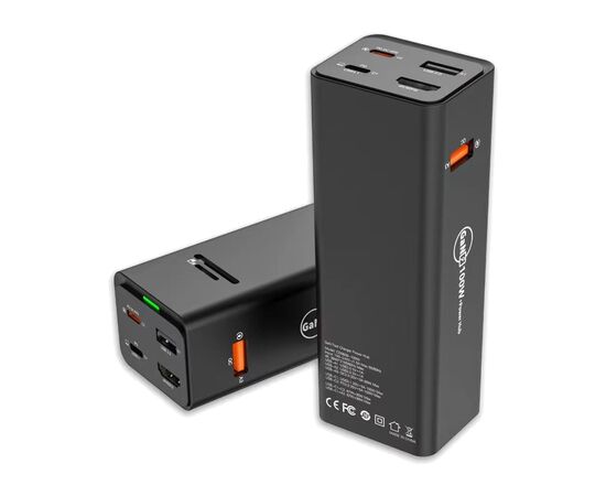 Зарядний пристрій XoKo Power Hub QC-700 7 в 1 GAN 100W, PD, QC, USDB 3.1, HDMI, micro SD reader (CD00608) (XK-QC-700)