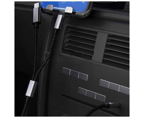 Кабель мультимедийный MH-232 AUX 3.5mm - USB Type-C - Lightning XoKo (XK-MH-232), изображение 5 Кабель мультимедийный MH-232 AUX 3.5mm - USB Type-C - Lightning XoKo (XK-MH-232), изображение 5