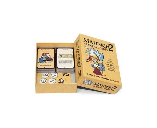 Настольная игра Третя Планета Манчкин 2. Бешеный Топор (Munchkin 2: Unnatural axe) украинский (10504), изображение 2