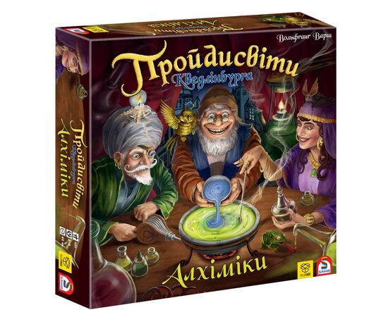 Настольная игра YellowBox Проходимцы Кведлинбурга: Алхимики (The Quacks of Quedlinburg: The Alchemists) украинский (ПК003)
