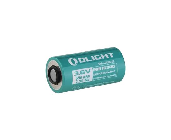 Акумулятор Olight 16340 3,6V 650 mAh (ORB-16C06-6C)