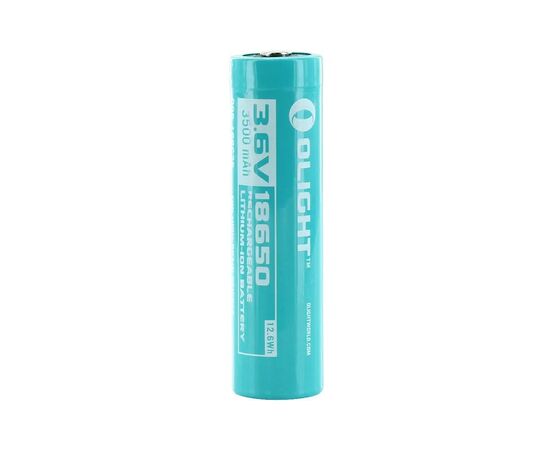 Аккумулятор Olight 18650 3500mAh (ORB3-186C35), изображение 2 Аккумулятор Olight 18650 3500mAh (ORB3-186C35), изображение 2