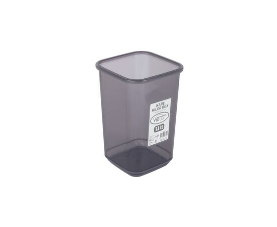 Емкость для сыпучих продуктов Violet House Transparent Black 1.1 л (0310 Transparent Black), изображение 3 Емкость для сыпучих продуктов Violet House Transparent Black 1.1 л (0310 Transparent Black), изображение 3