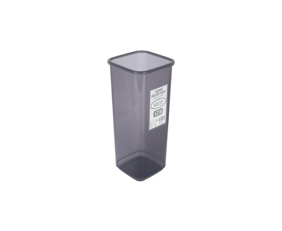 Емкость для сыпучих продуктов Violet House Transparent Black 1.7 л (0311 Transparent Black)