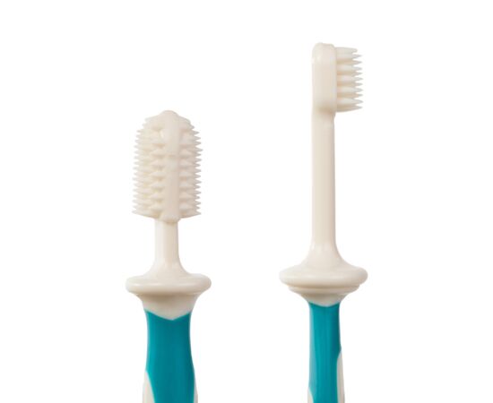 Детская зубная щетка Baboo (2 шт), 6+ місяців (12-001), изображение 2 Детская зубная щетка Baboo (2 шт), 6+ місяців (12-001), изображение 2