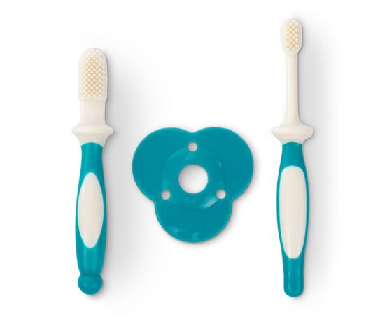Детская зубная щетка Baboo (2 шт), 6+ місяців (12-001), изображение 3 Детская зубная щетка Baboo (2 шт), 6+ місяців (12-001), изображение 3