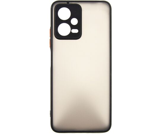 Чехол для мобильного телефона Dengos Matte Xiaomi Redmi Note 12 5g (black) (DG-TPU-MATT-129)