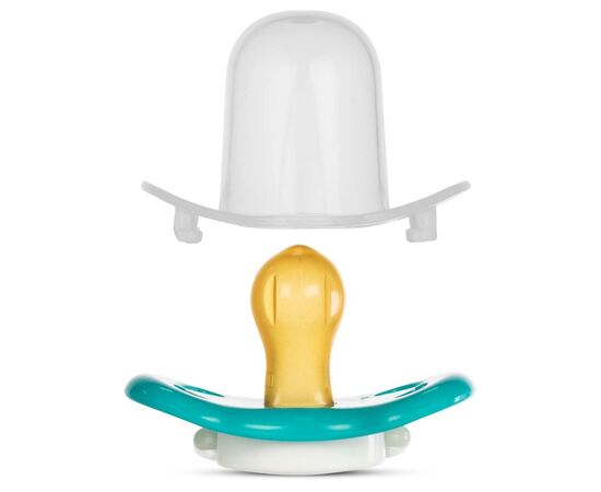 Пустышка Baboo Sea Life латексная, светящаяся в темноте, 0+ (бирюзовая) (5-043), изображение 3 Пустышка Baboo Sea Life латексная, светящаяся в темноте, 0+ (бирюзовая) (5-043), изображение 3