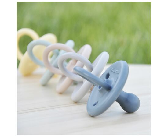 Пустышка MinikOiOi силиконовая 100% Binkee 0+ (River Green) (101150058), изображение 3